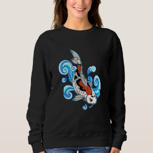 Asian Koi Fish Koi Carp Sweatshirt