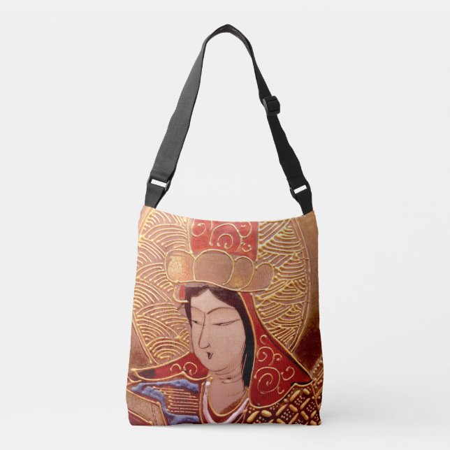 Asian Lady Crossbody Bag (Front)