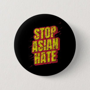 Asian Live Anti Racism Aapi Awareness Stop Asian H 6 Cm Round Badge