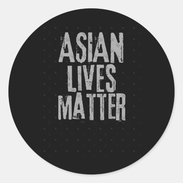 Asian Lives Sticker  (Front)