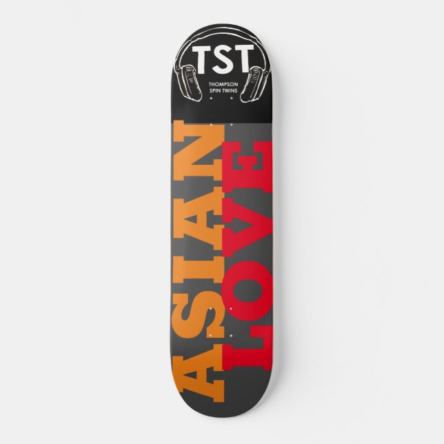 ASIAN LOVE Skateboard (Front)