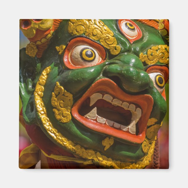 Asian Masked Dancer Magnet (Front)