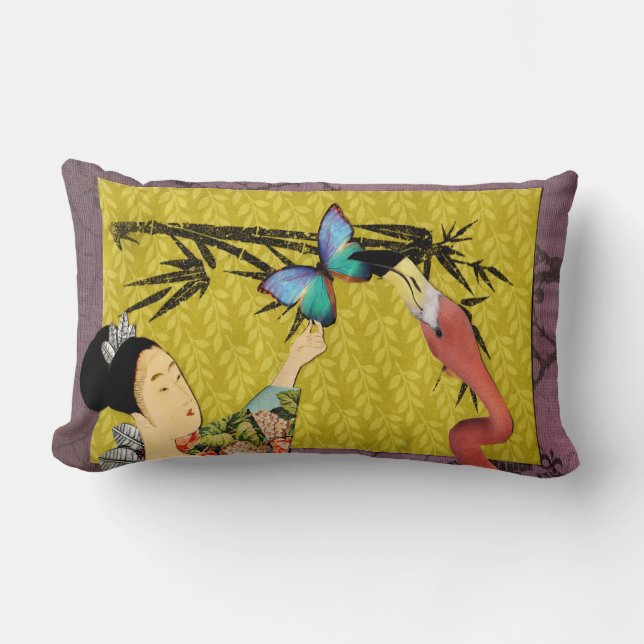 Asian nature care lumbar cushion (Front)