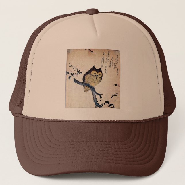 Asian Owl Trucker Hat (Front)