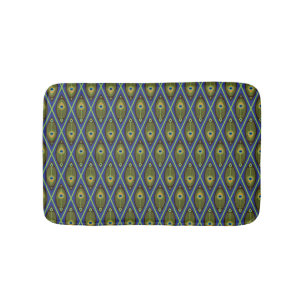 Asian pattern bath mat