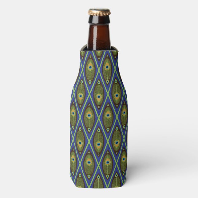 Asian pattern bottle cooler (Bottle Front)