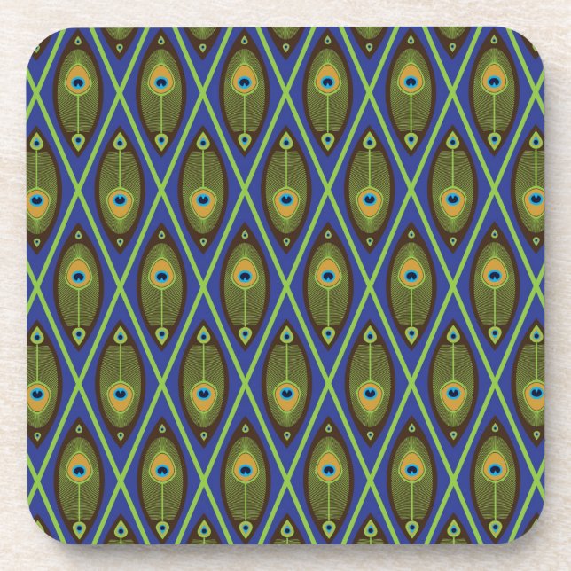Asian pattern coaster (Front)