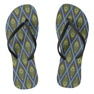 Asian pattern jandals
