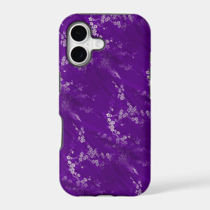 Asian Purple Silk iPhone Case