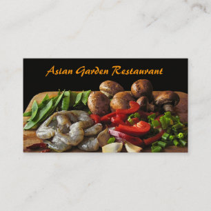 Asian Restaurant Business Card