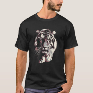 Asian Safari Tiger Wildlife Adventure Nature Big C T-Shirt