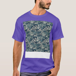 Asian Seamless Pattern Old Japanese Chinese Korean T-Shirt