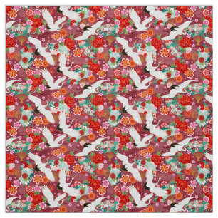 Asian Silk Pattern Fabric