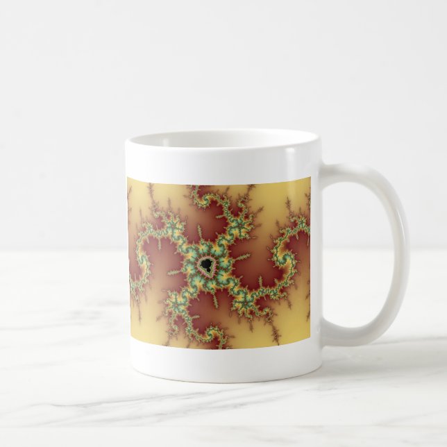 Asian Spider - Fractal Mug (Right)