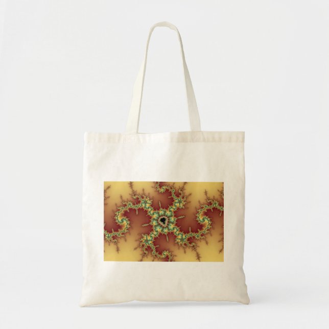 Asian Spider - Fractal Tote Bag (Front)