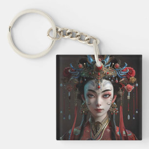 asian succubus key ring