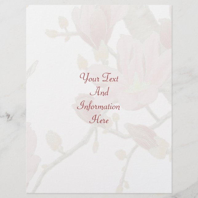 Asian Summer Flyer (Front)