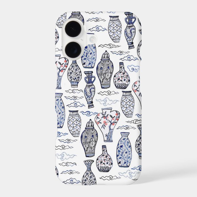 Asian vases iPhone 7 case (Back)