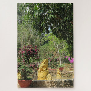 asian, vietnamese, art, sculpture, buddha, jigsaw puzzle