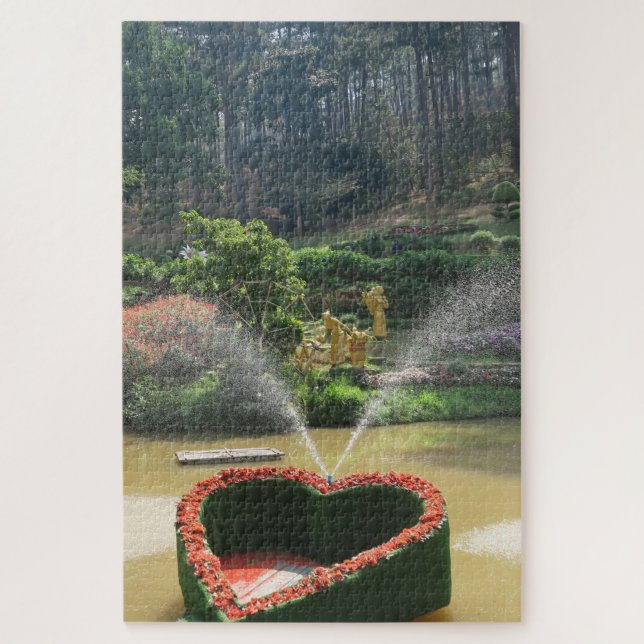 asian, vietnamese, art, sculpture, buddha, jigsaw puzzle (Vertical)
