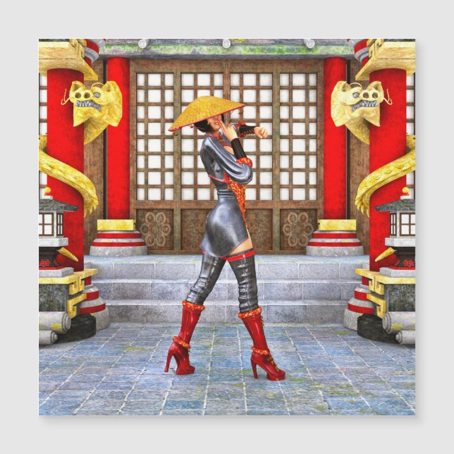 Asian Warrior Maiden (Front)