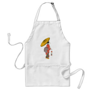 Asian Woman Apron