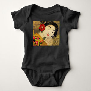 Asian Woman Collection Baby Bodysuit