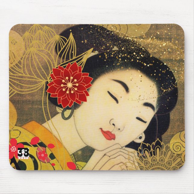 Asian Woman Collection Mouse Pad (Front)
