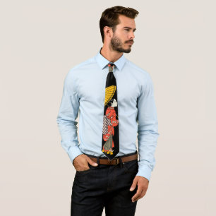 Asian Woman Necktie