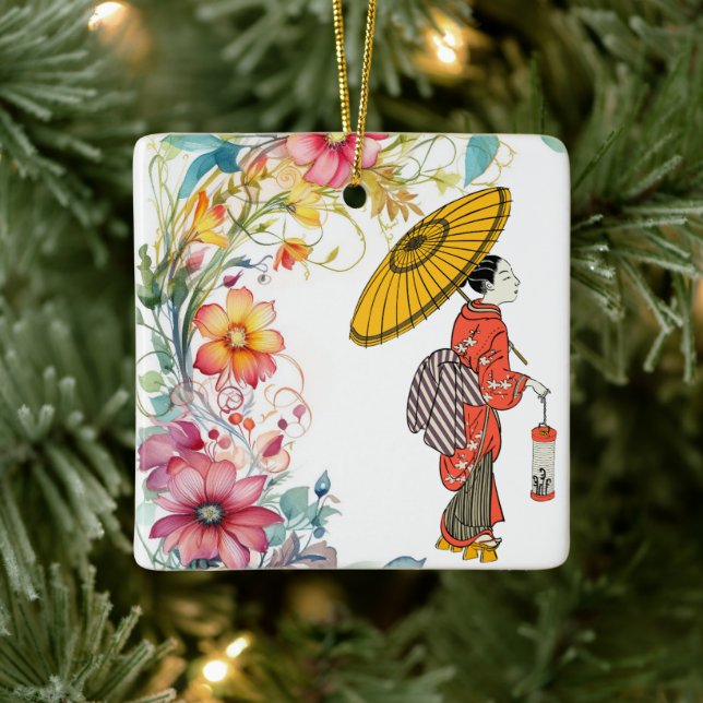 Asian Woman Ornament (Tree)
