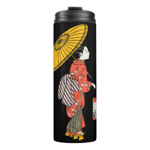 Asian Woman Thermal Tumbler