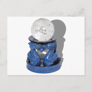 AsianDragonCrystalBall062210Shadow Postcard