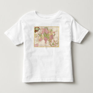 AsiaPanoramic MapAsia 10 Toddler T-Shirt