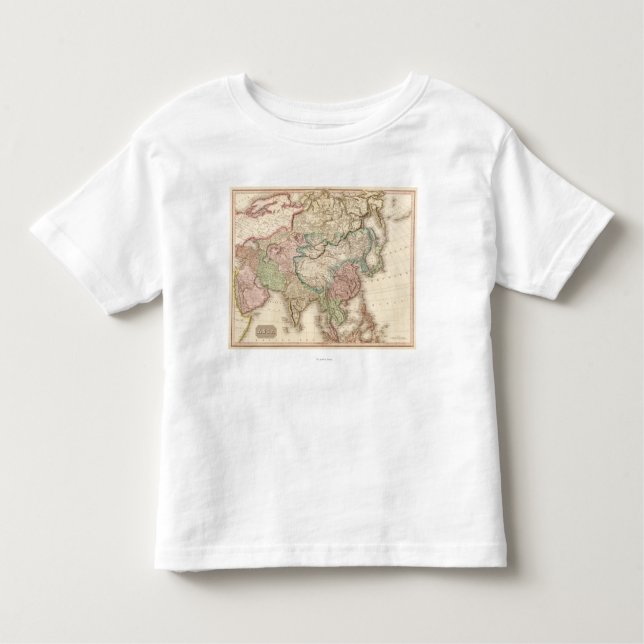 AsiaPanoramic MapAsia 12 Toddler T-Shirt (Front)