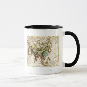 AsiaPanoramic MapAsia 7 Mug