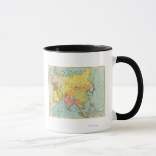 AsiaPanoramic MapAsia 9 Mug