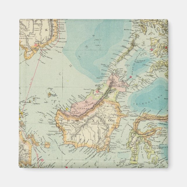 Asiatic Archipelago 2 Magnet (Front)