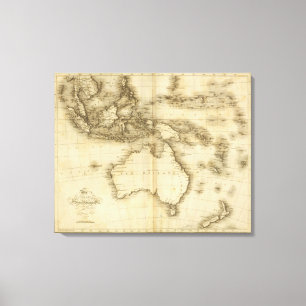 Asiatic Islands Canvas Print