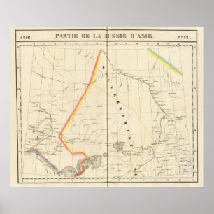 Asiatic Russia, Asia 22 Poster