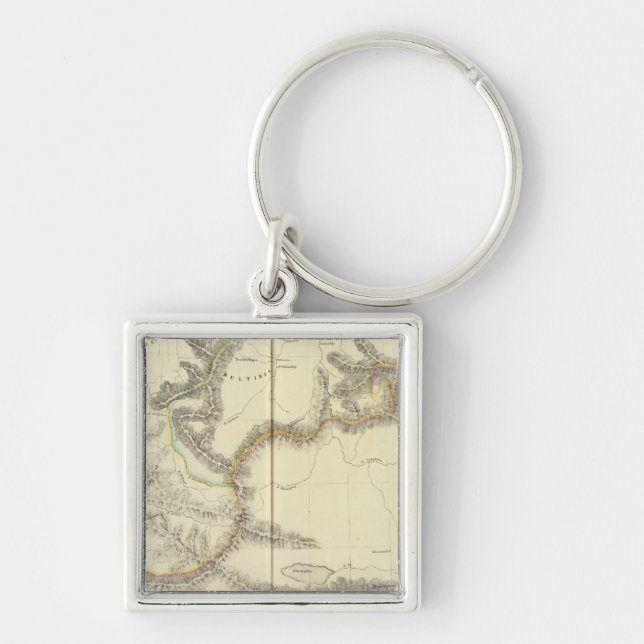 Asiatic Russia, Asia 31 Key Ring (Front)