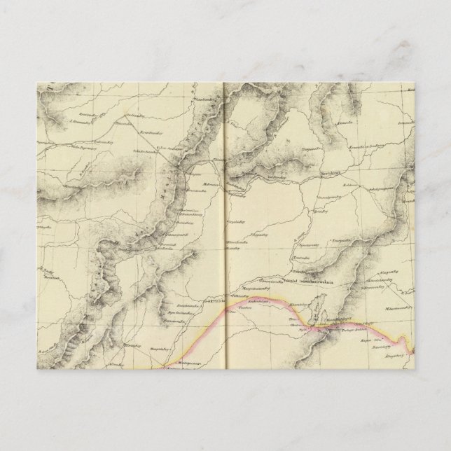 Asiatic Russia, Asia 33 Postcard (Front)