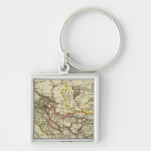 Asiatic Turkey, Persia, Afghanistan Key Ring