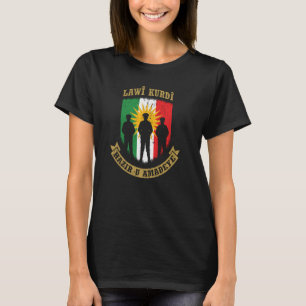 Asiti Kurdistan Flag Kurdisch Kurd Erbil Kurdistan T-Shirt
