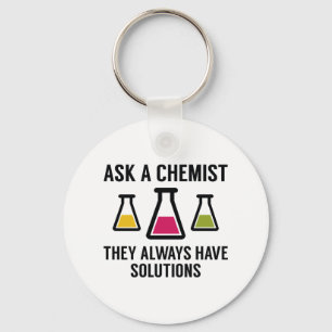 Ask A Chemist Key Ring