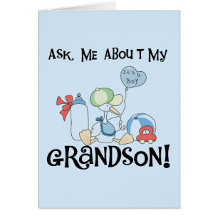 Ask About My Grandson Tshirts and Gifts