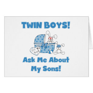 Ask About My Twin Sons Tshirts and Gifts