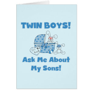 Ask About My Twin Sons Tshirts and Gifts