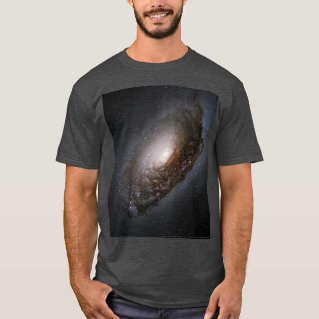 "Ask an Engineeer to do That" Hubble Galaxy Image T-Shirt (Front)