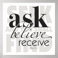 Ask Believe Receive