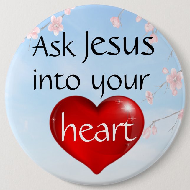 Ask Jesus Button (Front)